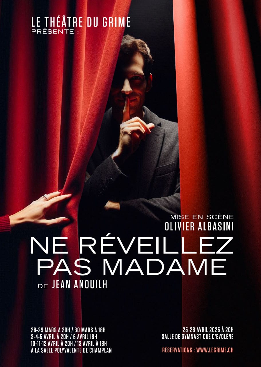 Spectacle "Ne réveillez pas madame" de Jean Anouilh